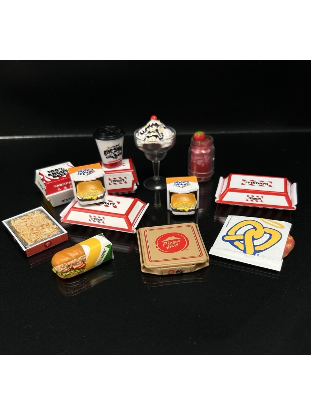 Mini Brands Foodie Lot Fast Food Subway White Castle Pizza Hut & TGI Fridays
